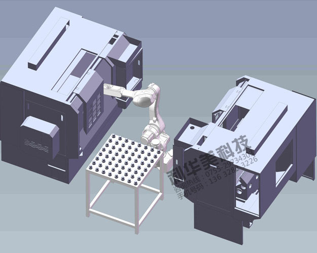 上下料數(shù)控機(jī)床機(jī)械手解放勞動(dòng)力