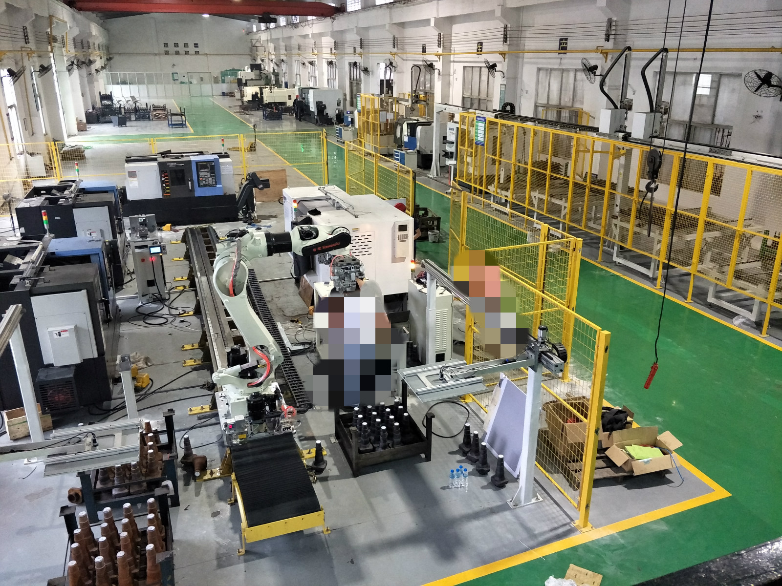 生產(chǎn)機(jī)械手車間 生產(chǎn)機(jī)械手車間